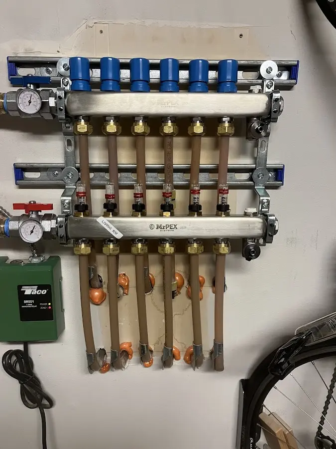 Plumber performing Leak Detection at a residential property in Juno Beach